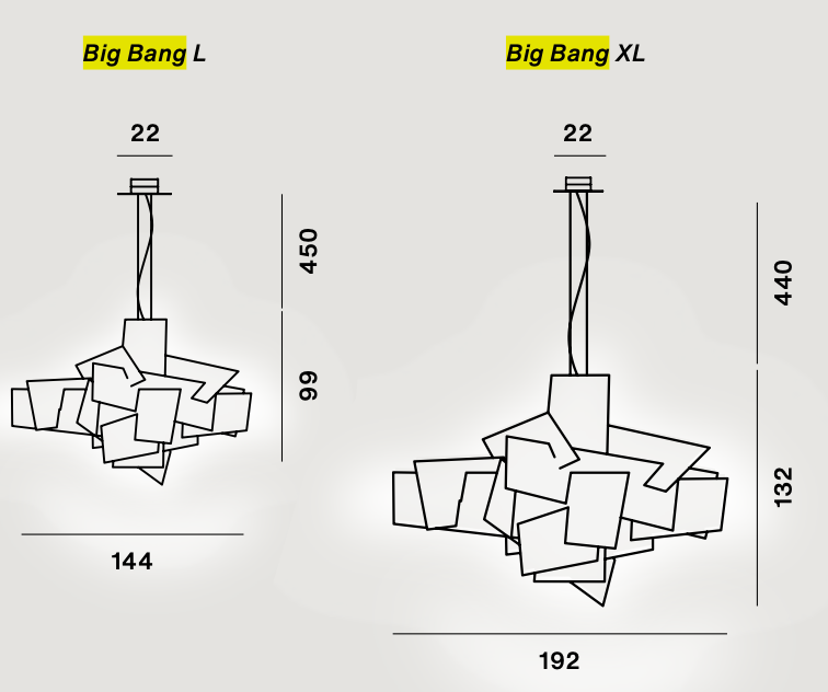 Big Bang Pendant Lamp by Foscarini