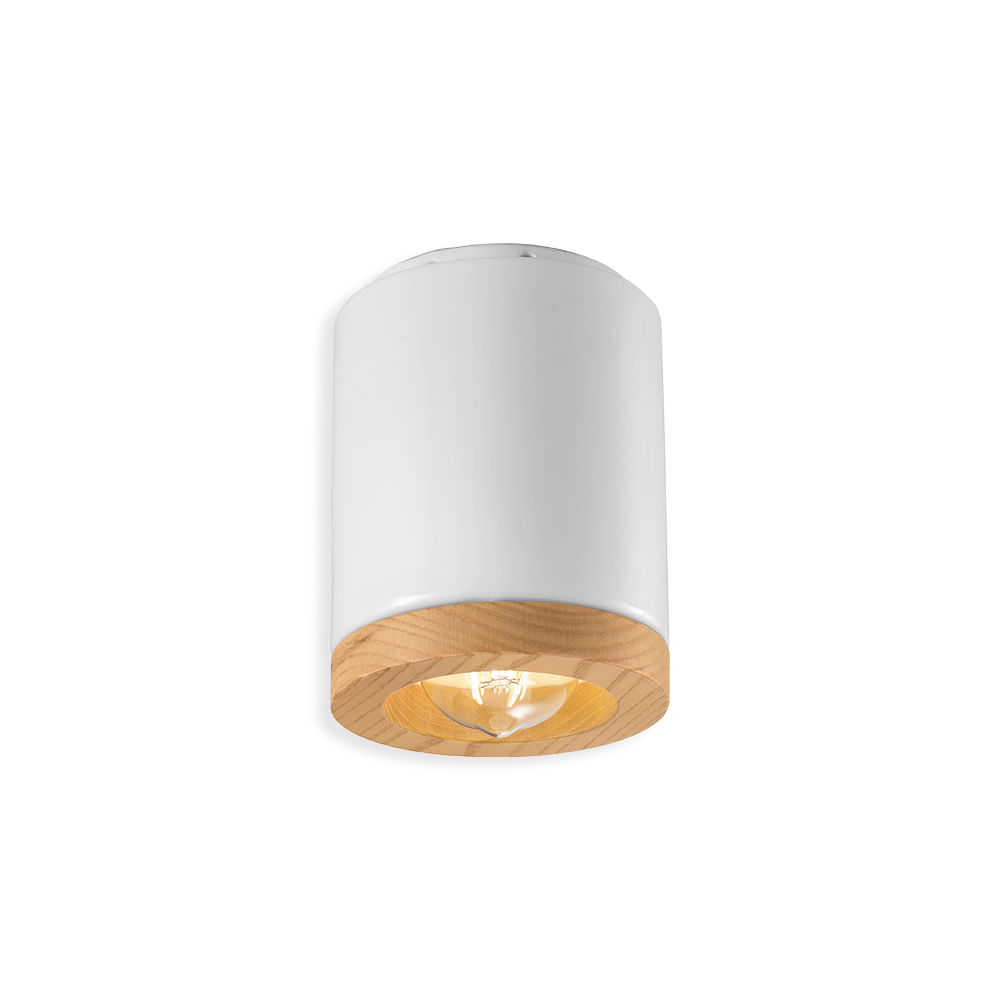 small white ceiling light design, wood and white ceiling light, downlight, down light designs, designer down lighters online, buy lighting online in India