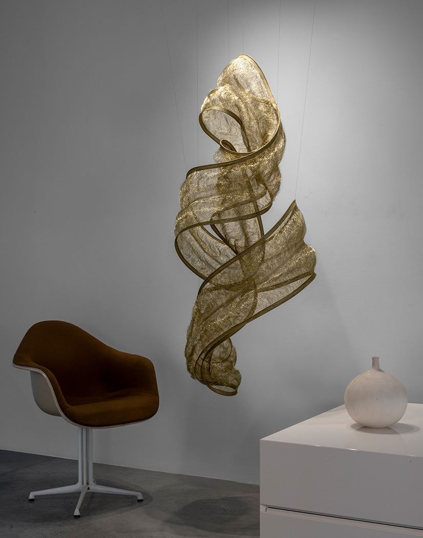 Genesis Suspension by Terzani sculptural pendant with organic intertwined forms