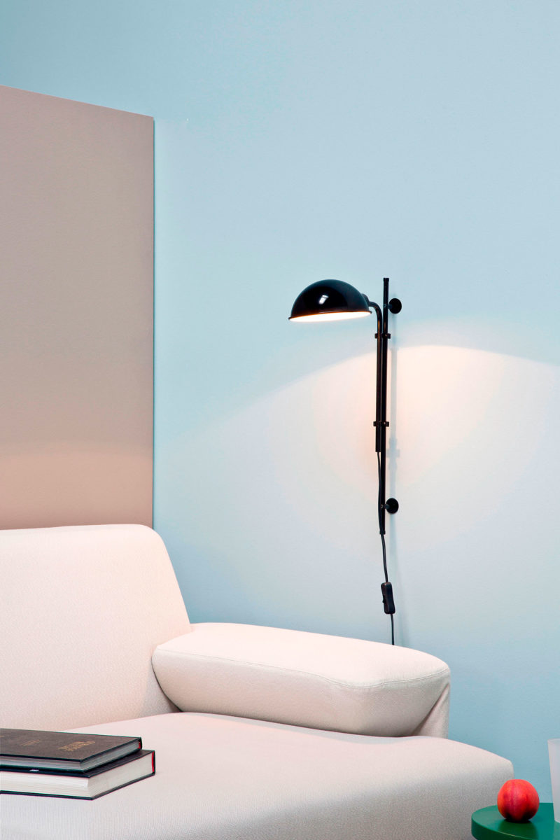 black Practical Wall lamps Task light for Bedroom , Study room by Marset, Spain 