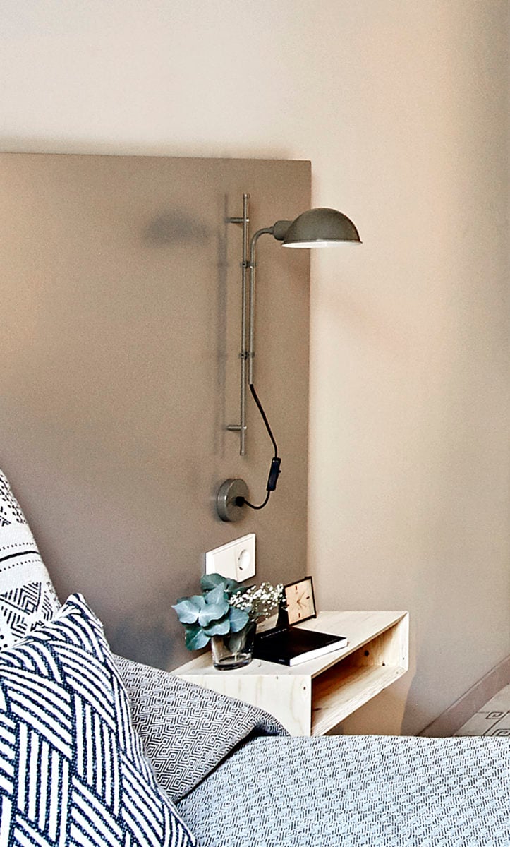 grey Practical Wall lamps Task light for Bedroom , Study room by Marset, Spain 