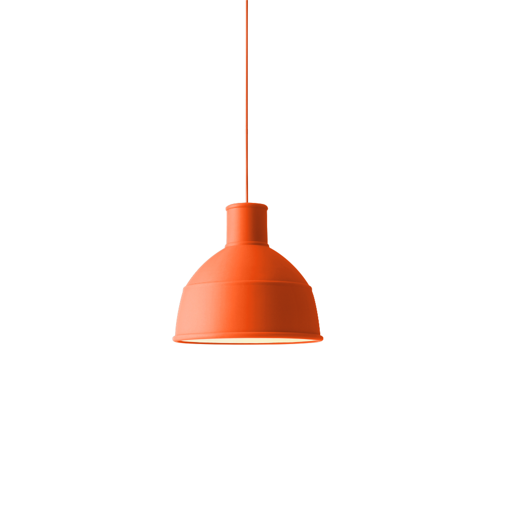 A quirky take on the industrial pendant lampshade, the Unfold Pendant Lamp is affordable and useful in any home or professional space. Made of soft silicon rubber, the pendant is available in a wide range of colours to brighten any room.