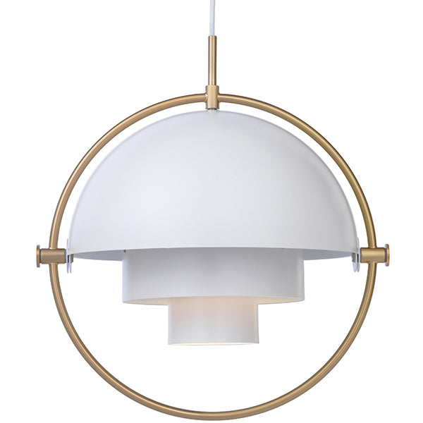 white pendant light Gubi