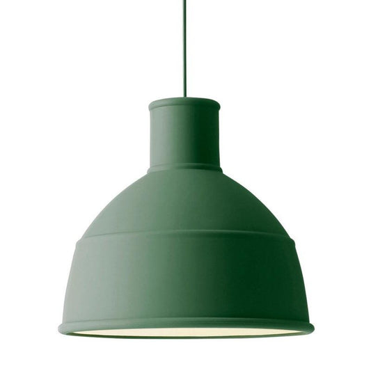 A quirky take on the industrial pendant lampshade, the Unfold Pendant Lamp is affordable and useful in any home or professional space.  Made of soft silicon rubber, the pendant is available in a wide range of colours to brighten any room.