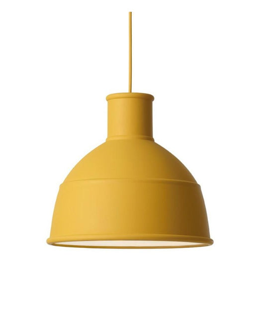 A quirky take on the industrial pendant lampshade, the Unfold Pendant Lamp is affordable and useful in any home or professional space. Made of soft silicon rubber, the pendant is available in a wide range of colours to brighten any room.