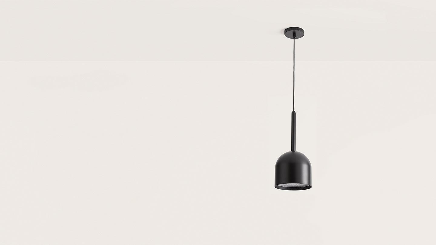 Black danish pendant light