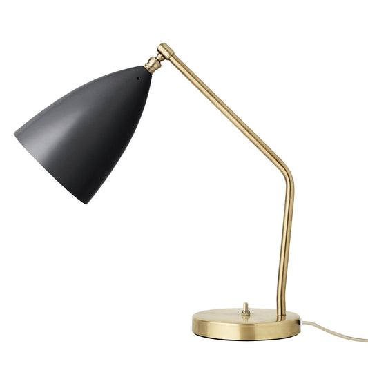 Black gold table lamp