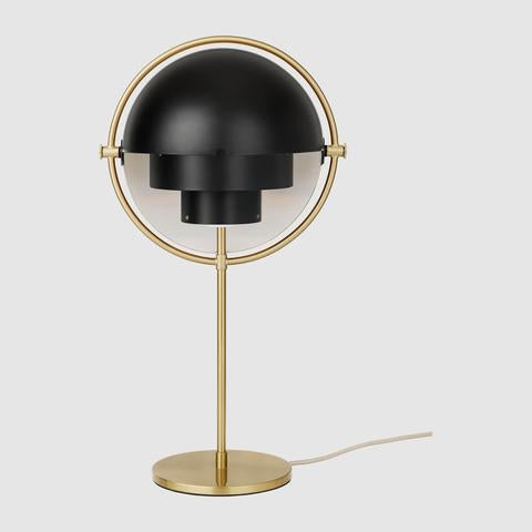 Black gold table lamp gubi