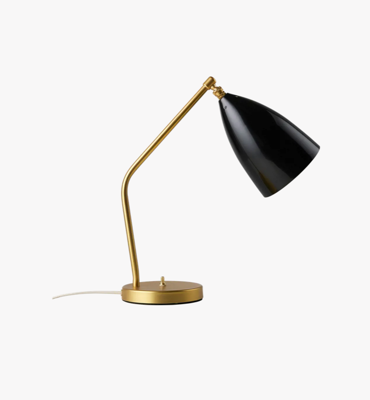 black gold traditional design table lamp 