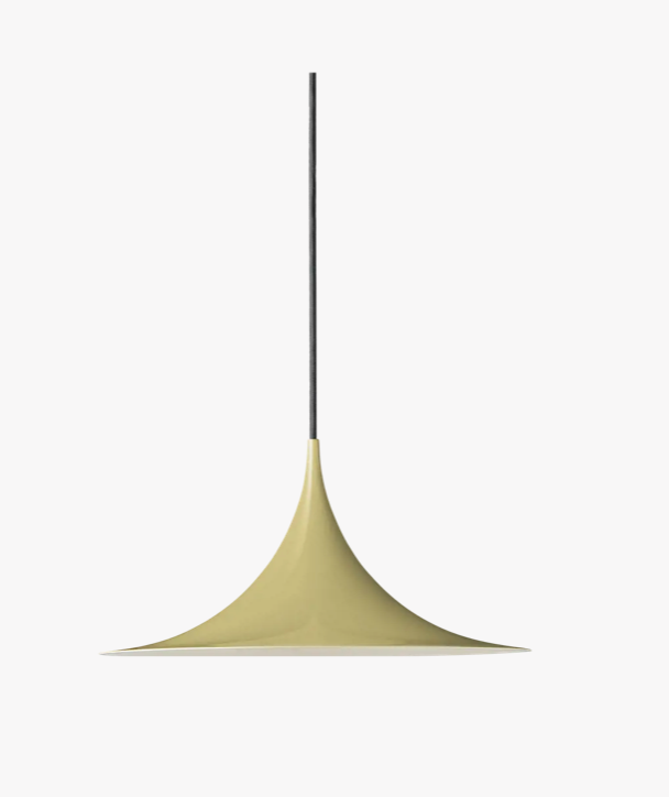 Green beige pendant lamp