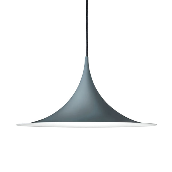 grey hat geometrical hanging light