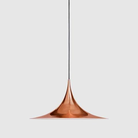 copper hanging light