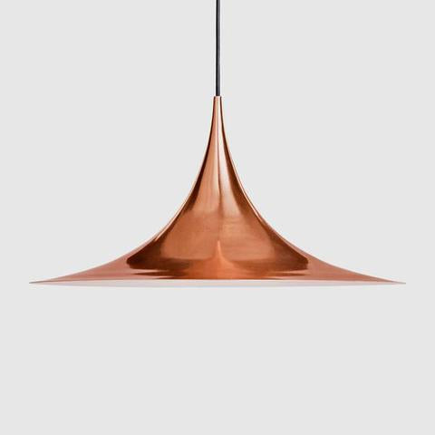 Copper hanging lamp