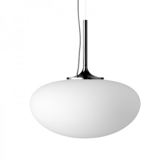 White glass hanging pendant light