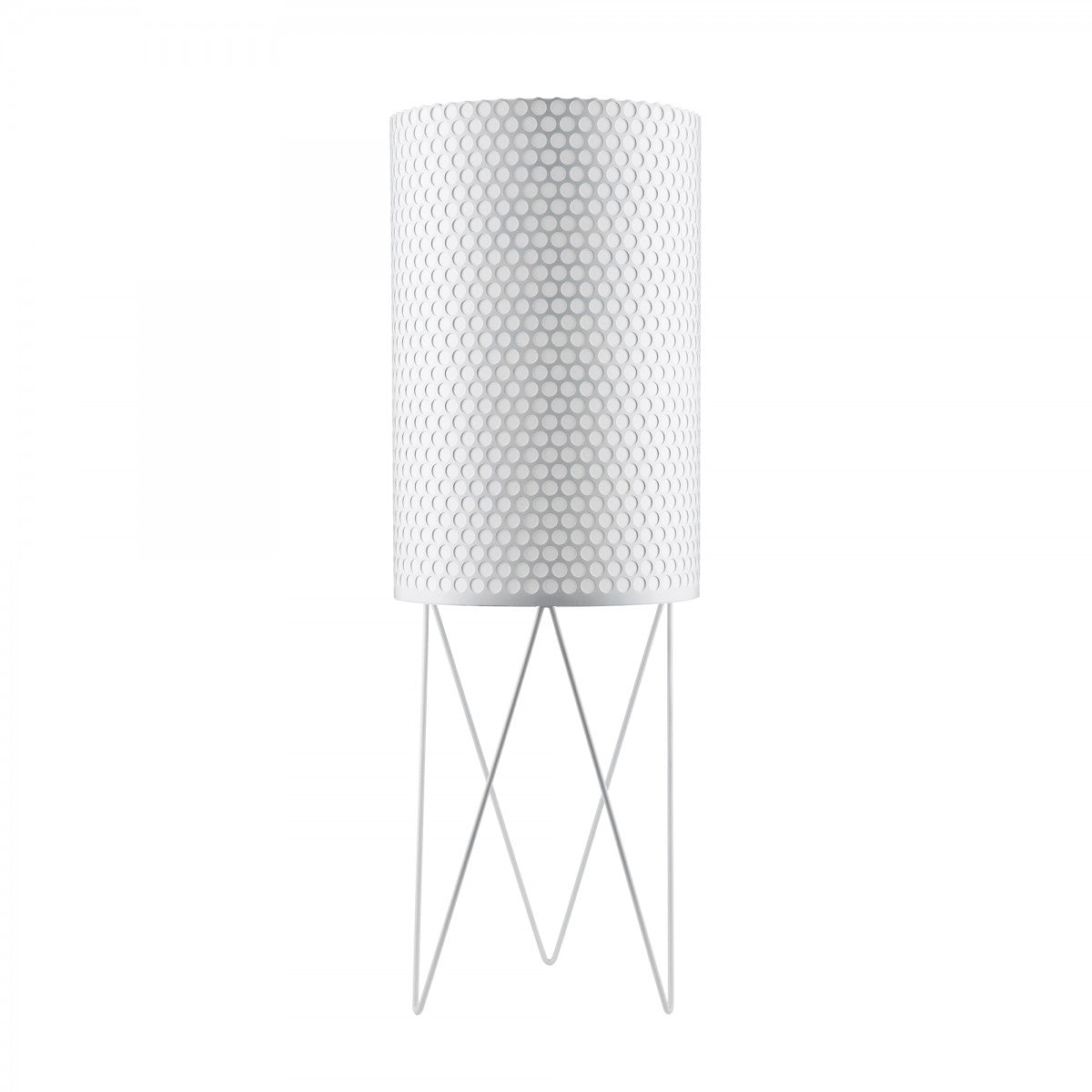 white metal mesh  floor lamp