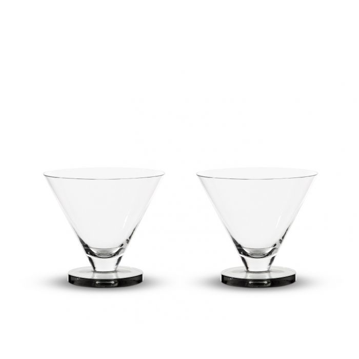 Puck Cocktail Glasses Set of 2 by Tom Dixon